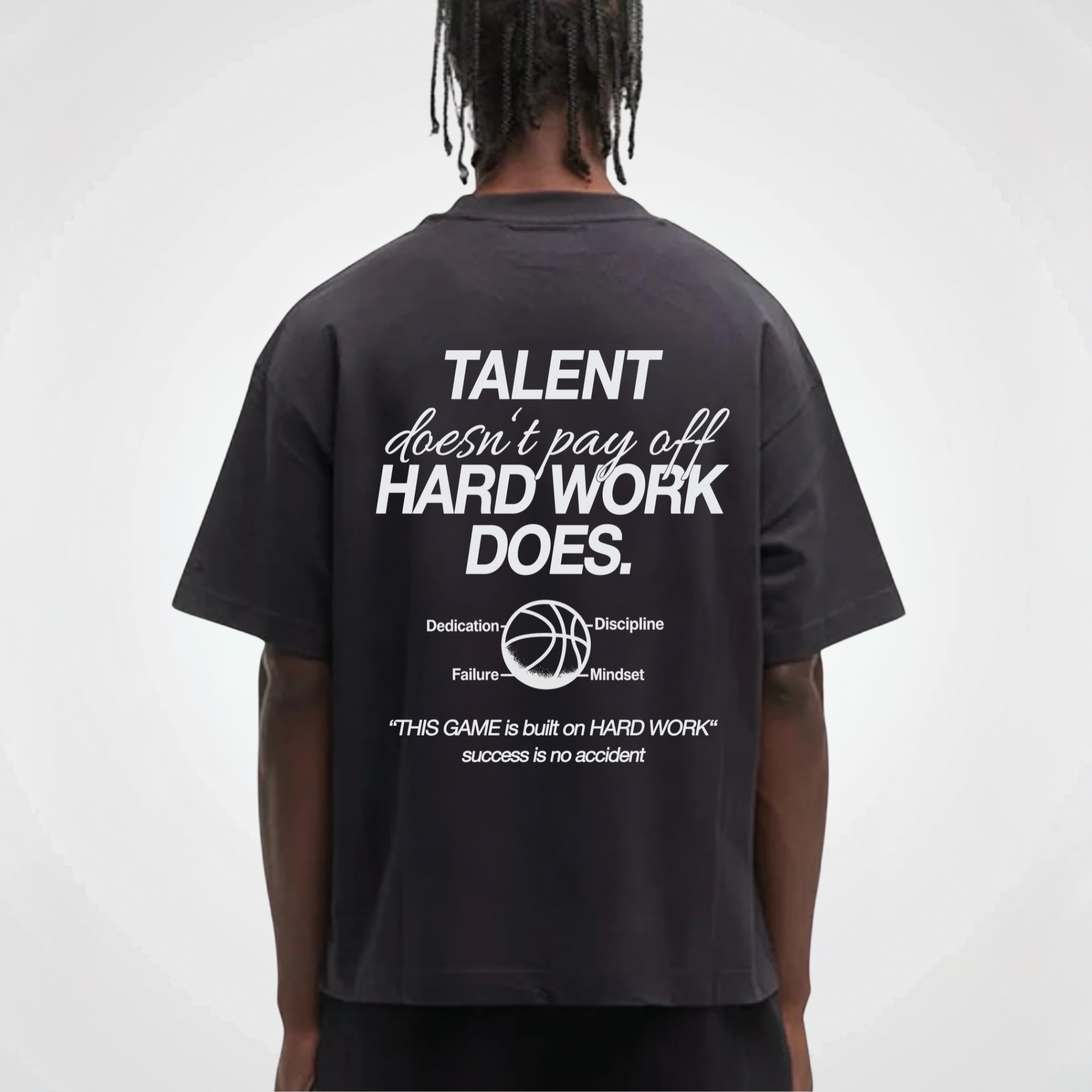 TALENT DOESNT PAY OFF HARD WORK DOES SHIRT