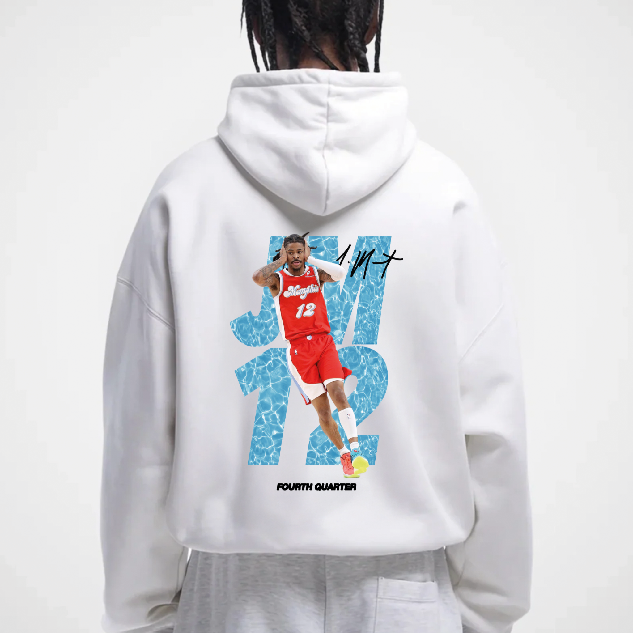 JA MORANT 12 HOODIE