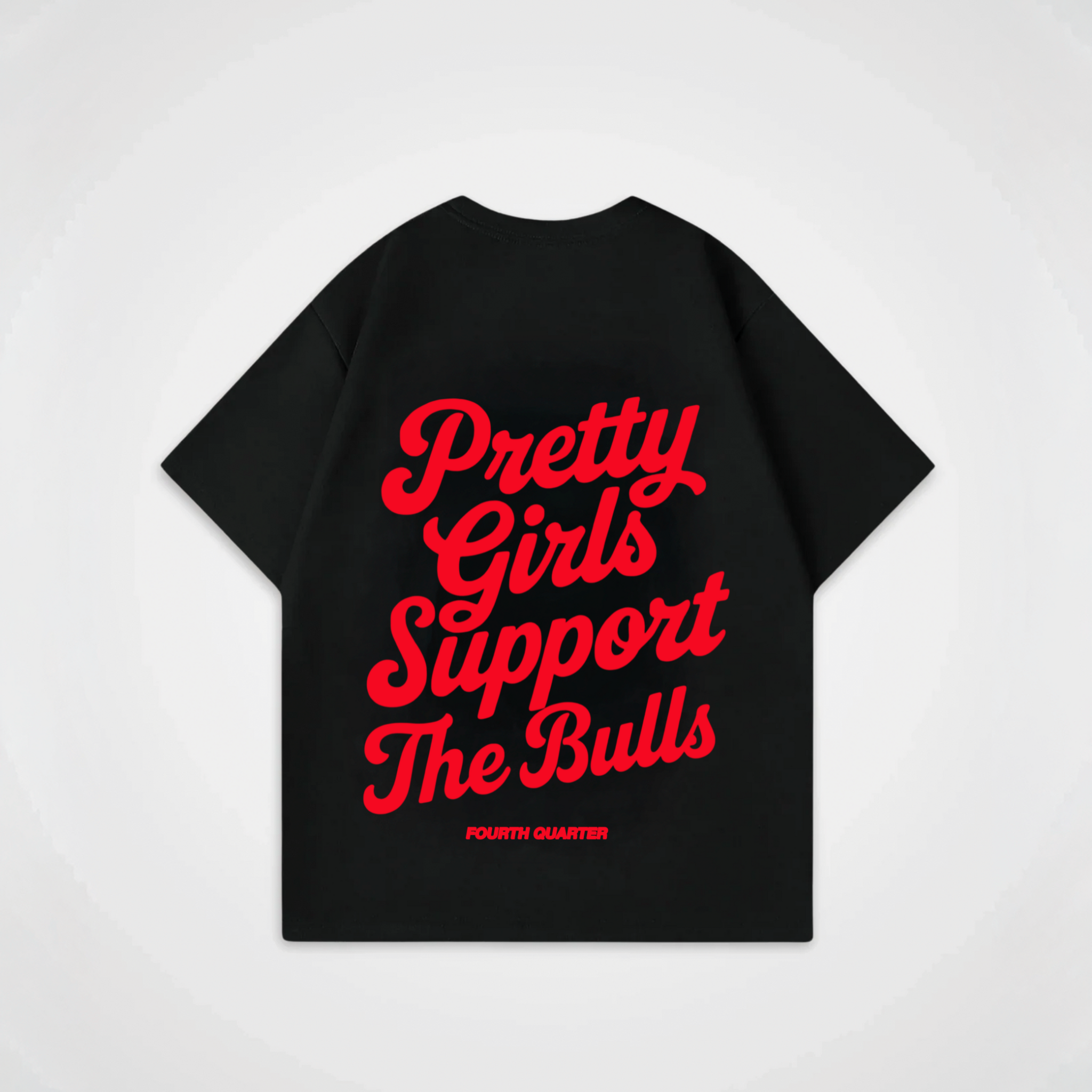 PRETTY GRILS SUPPORT THE BULLS SHIRT