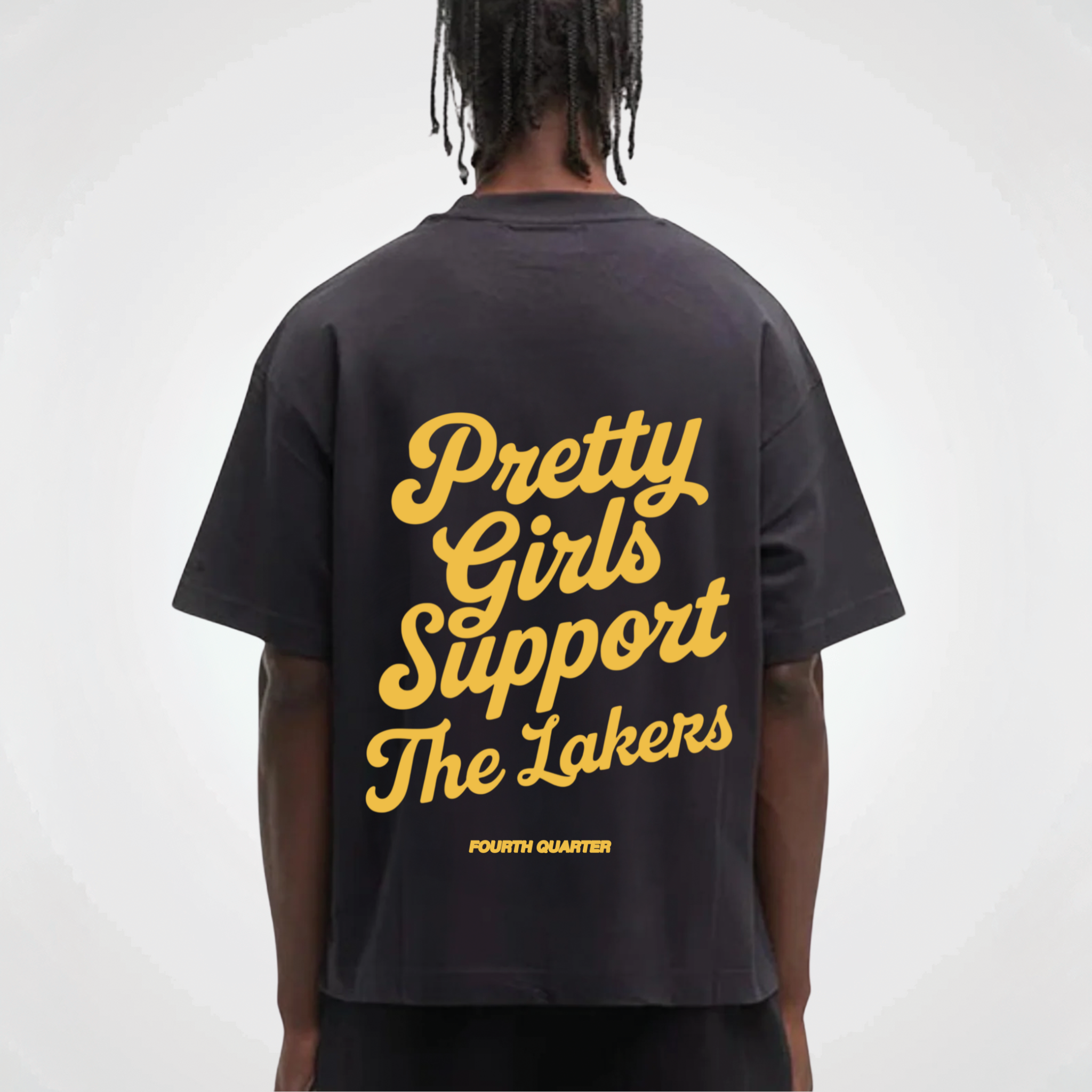 PRETTY GRILS SUPPORT THE LAKERS SHIRT