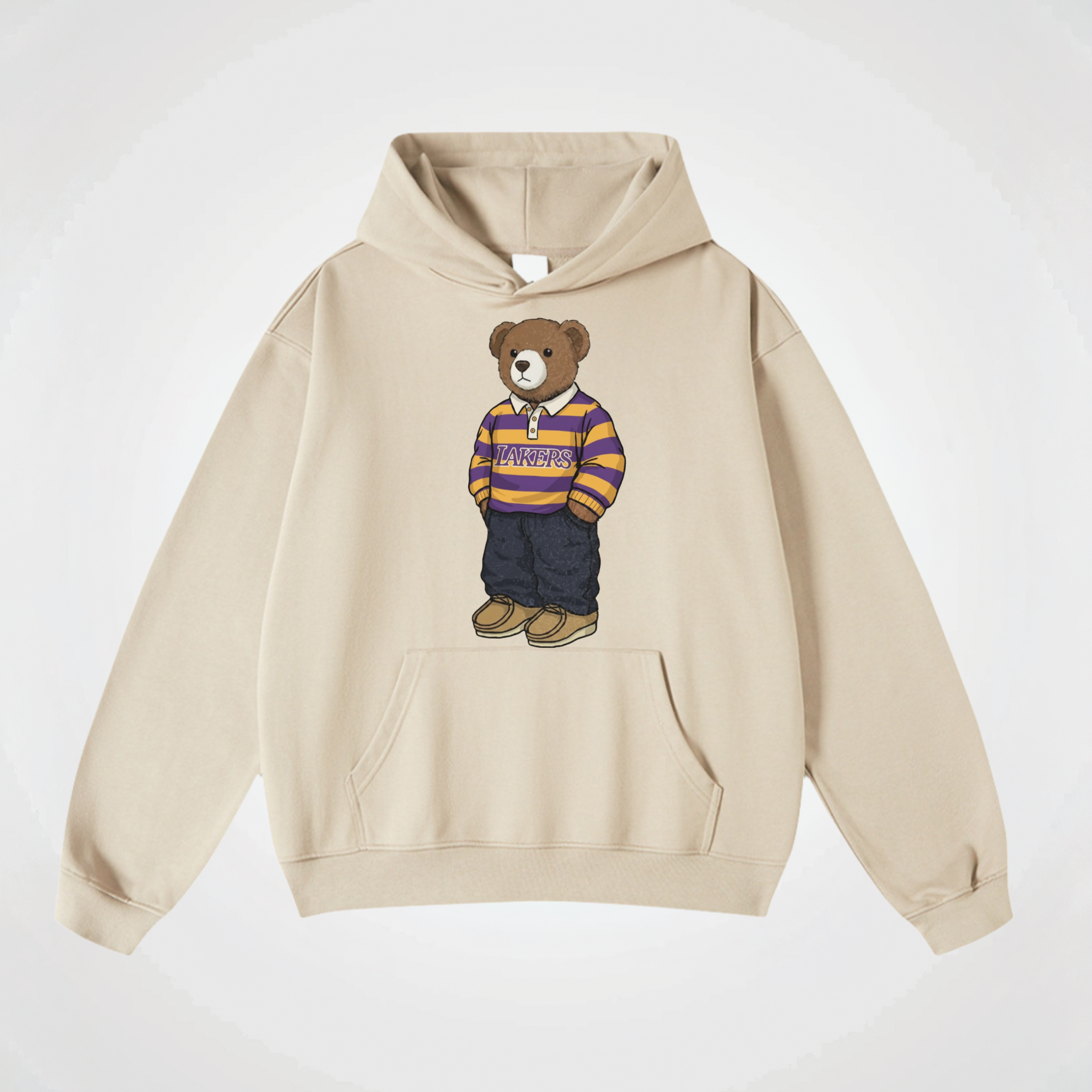 LAKERS POLO OVERSIZED HOODIE