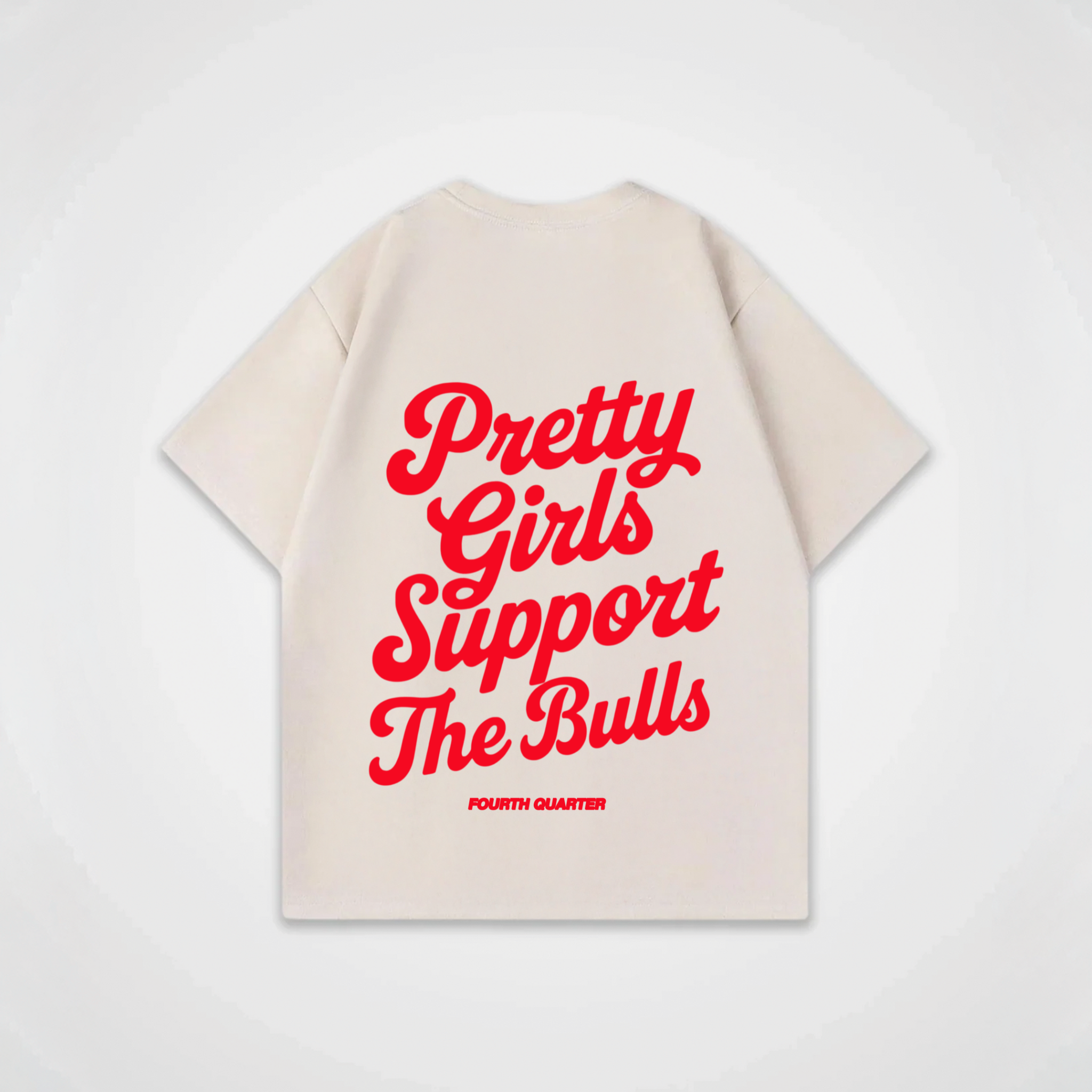 PRETTY GRILS SUPPORT THE BULLS SHIRT