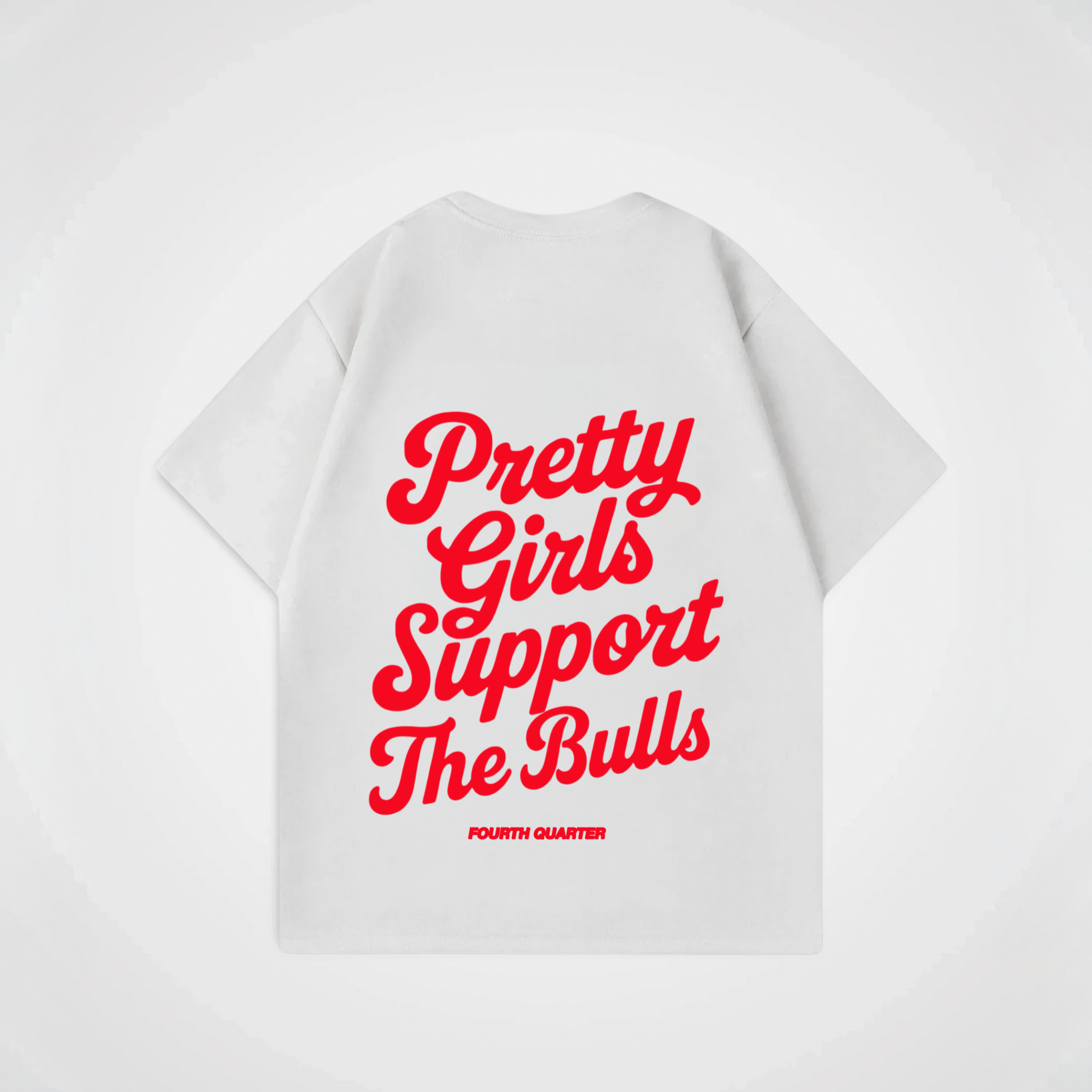 PRETTY GRILS SUPPORT THE BULLS SHIRT
