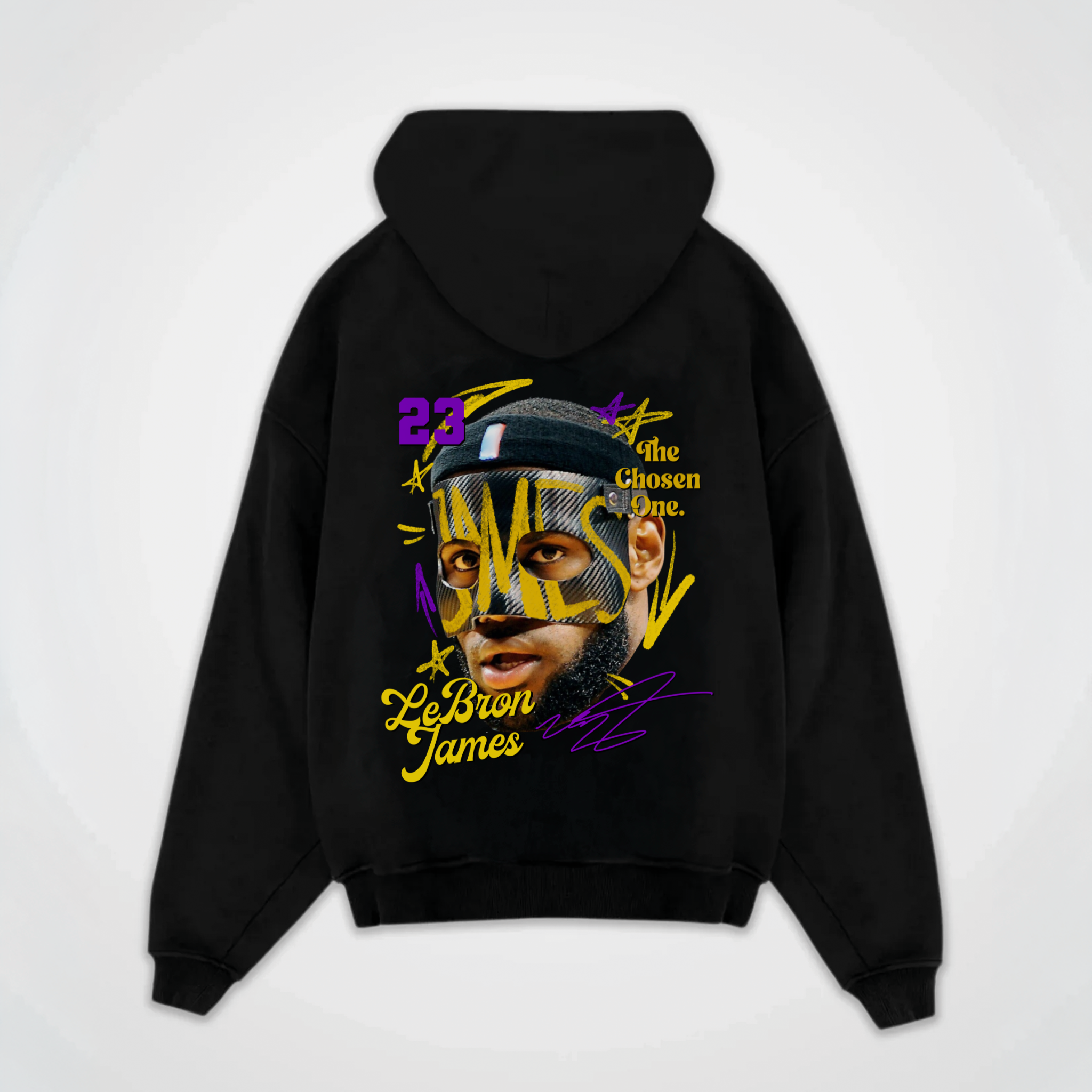 LEBRON JAMES MASKED HOODIE