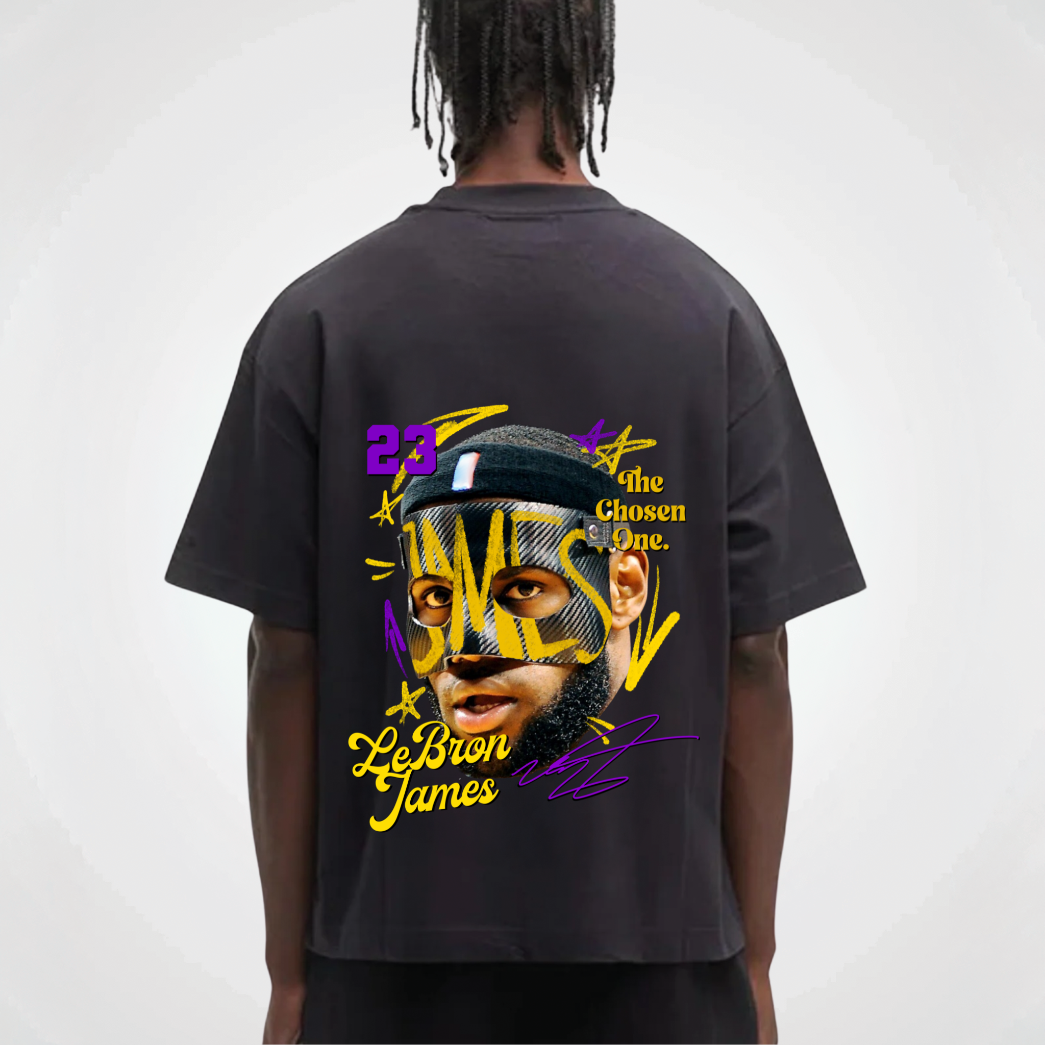 LEBRON JAMES MASKED SHIRT