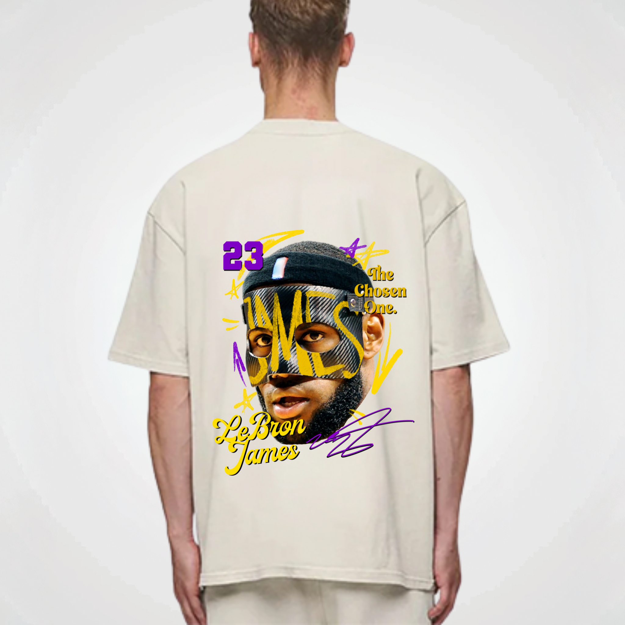 LEBRON JAMES MASKED SHIRT