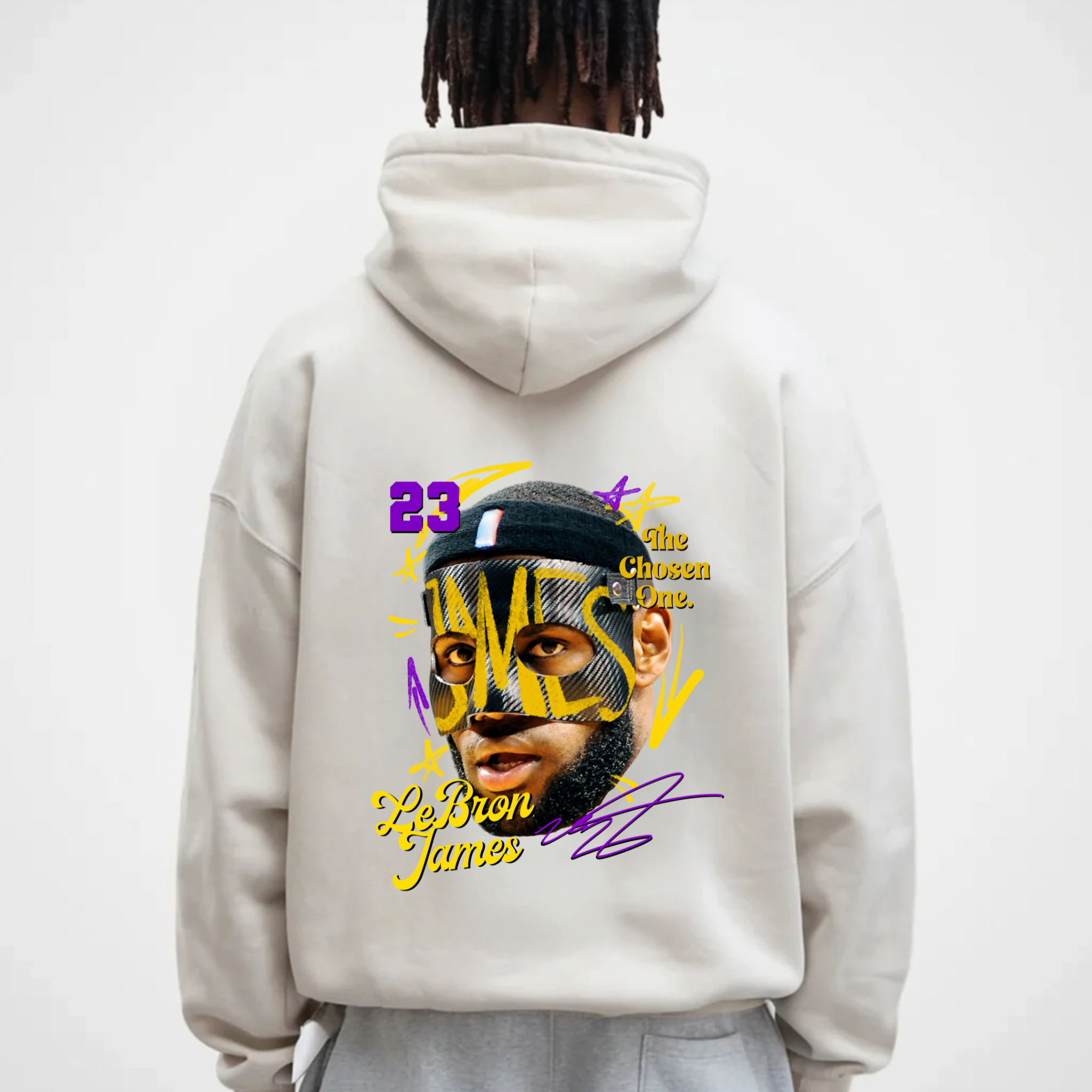 LEBRON JAMES MASKED HOODIE