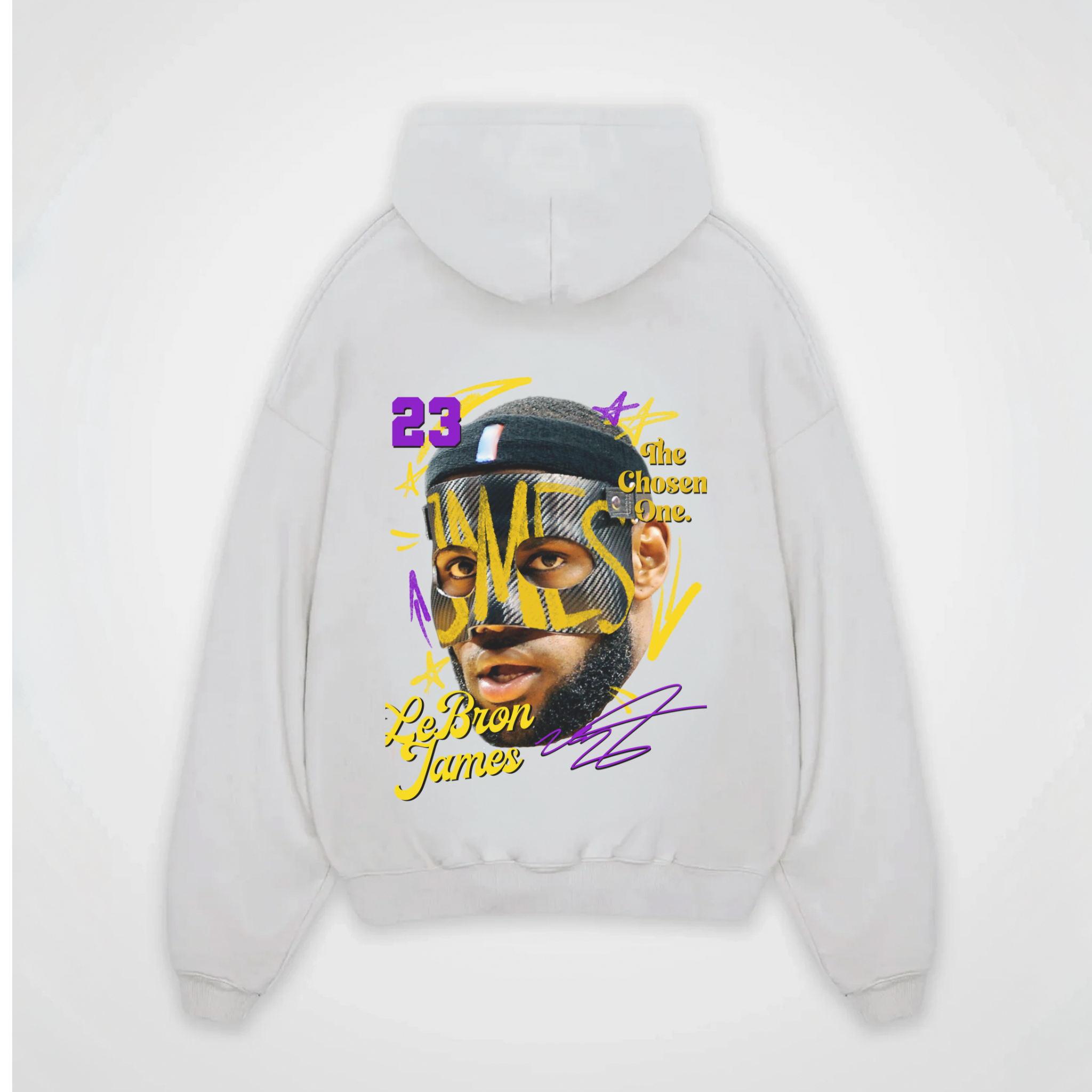LEBRON JAMES MASKED HOODIE