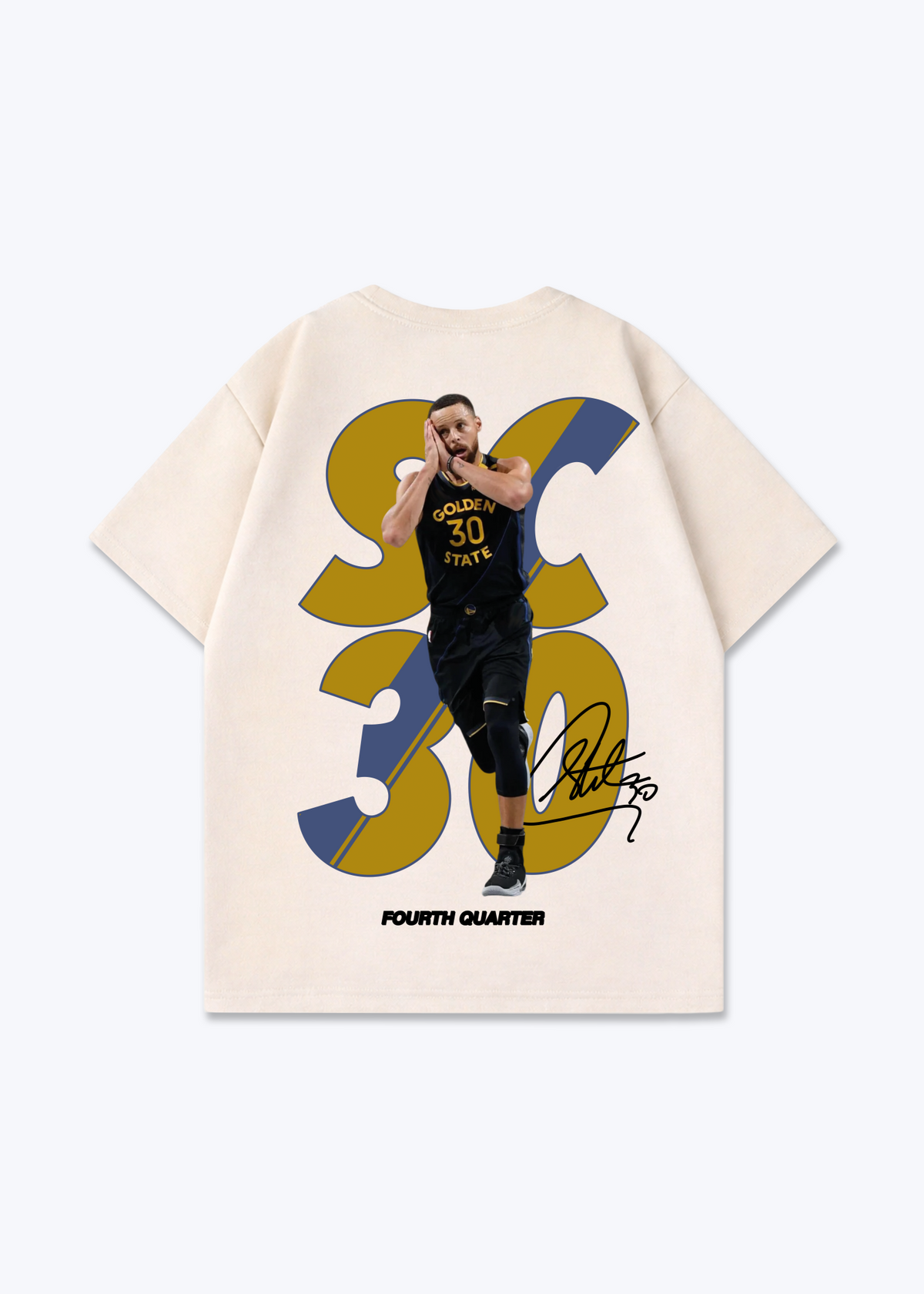 CURRY 30 SHIRT - Beige Back (Designed)
