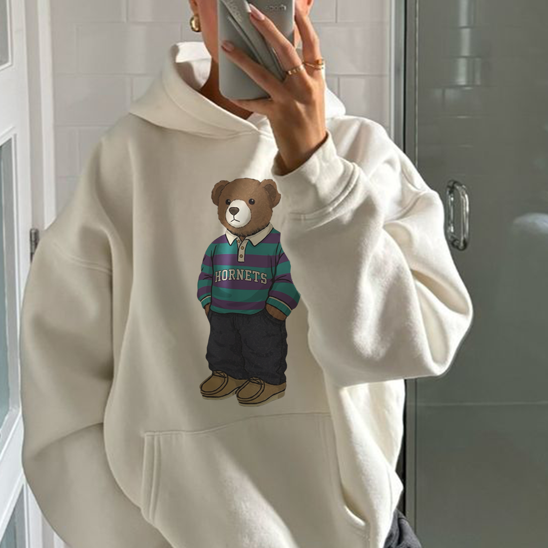 HORNETS POLO OVERSIZED HOODIE