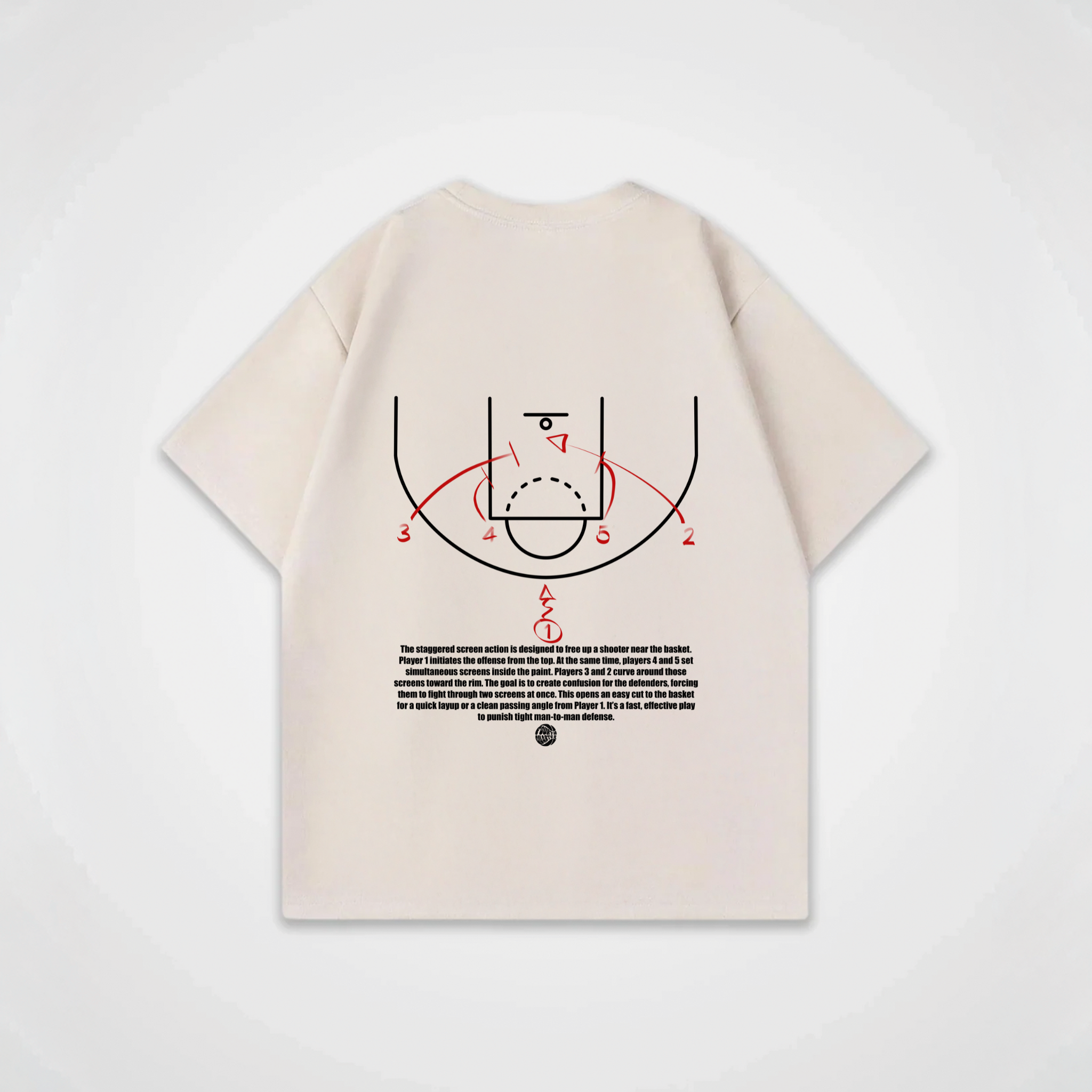 STAGGERED SCREEN PLAY SHIRT