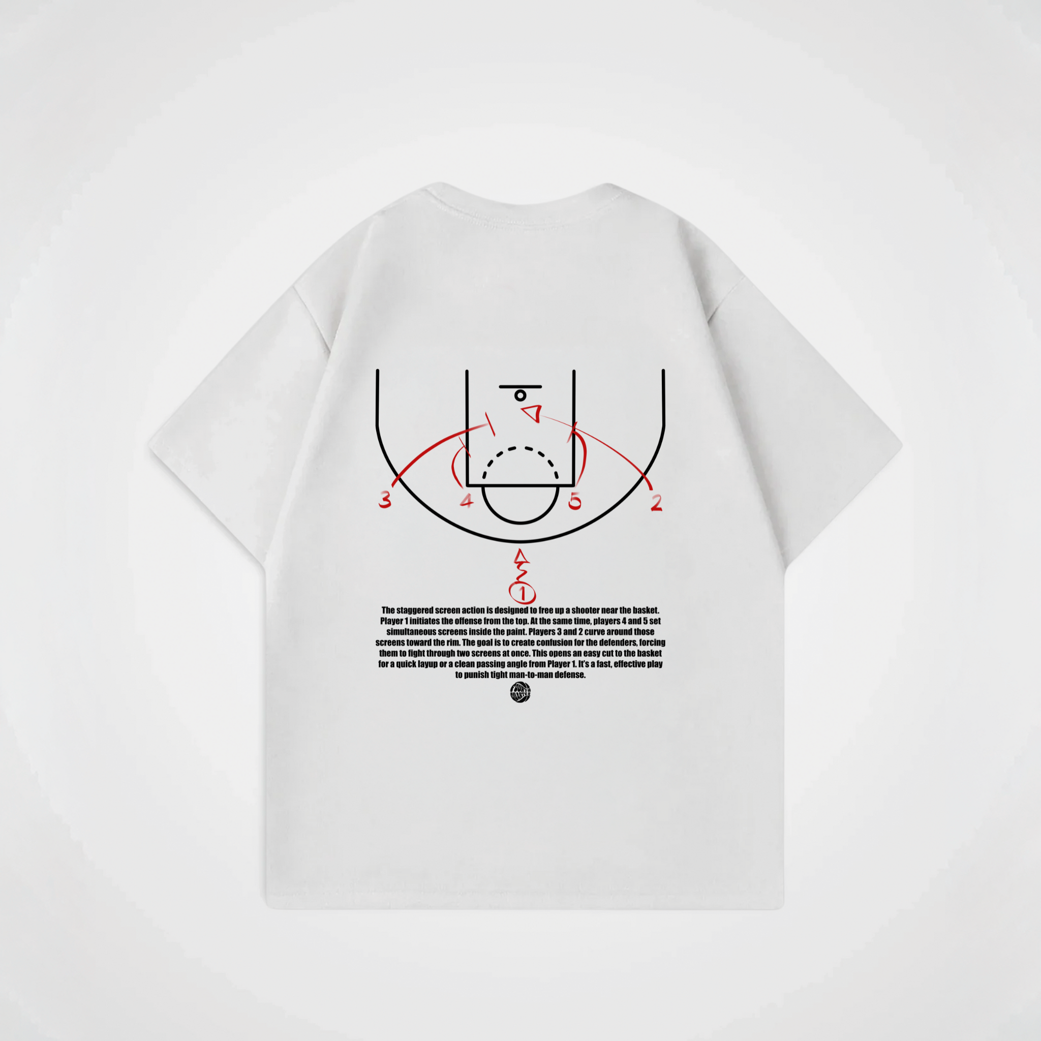 STAGGERED SCREEN PLAY SHIRT