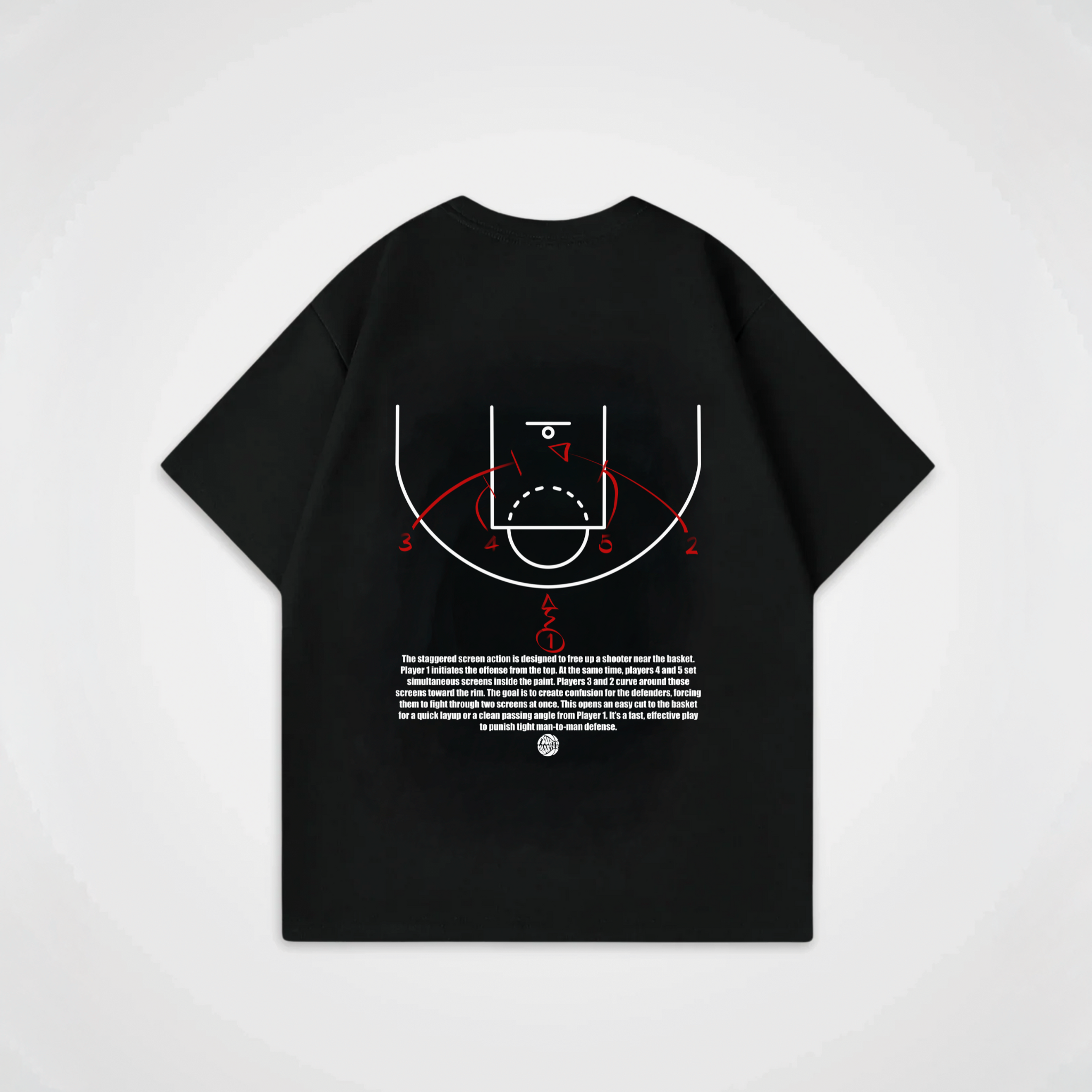 STAGGERED SCREEN PLAY SHIRT