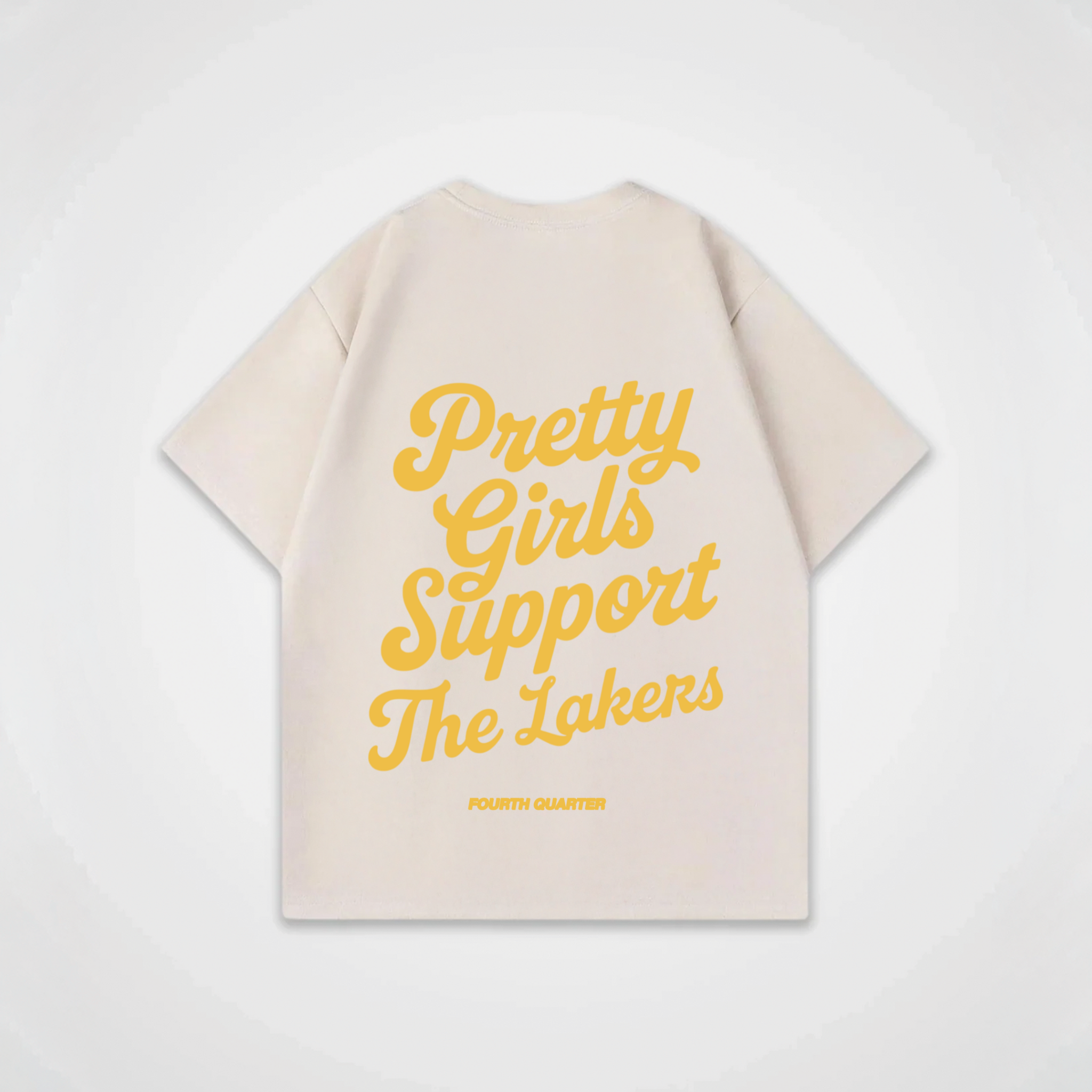 PRETTY GRILS SUPPORT THE LAKERS SHIRT