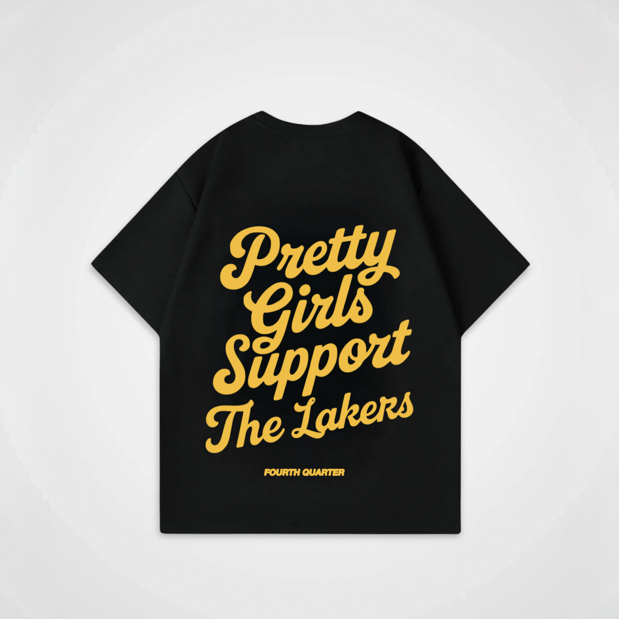 PRETTY GRILS SUPPORT THE LAKERS SHIRT
