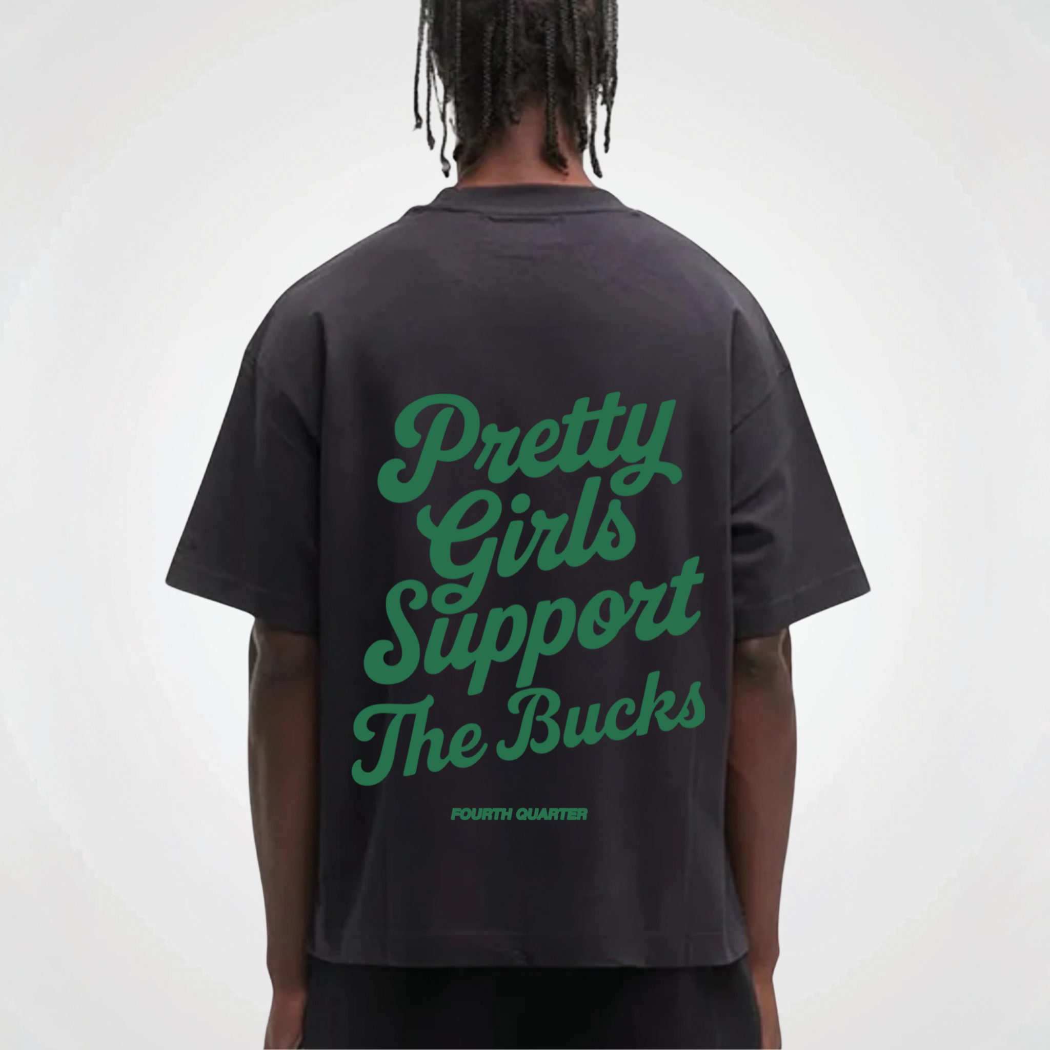 PRETTY GRILS SUPPORT THE BUCKS SHIRT