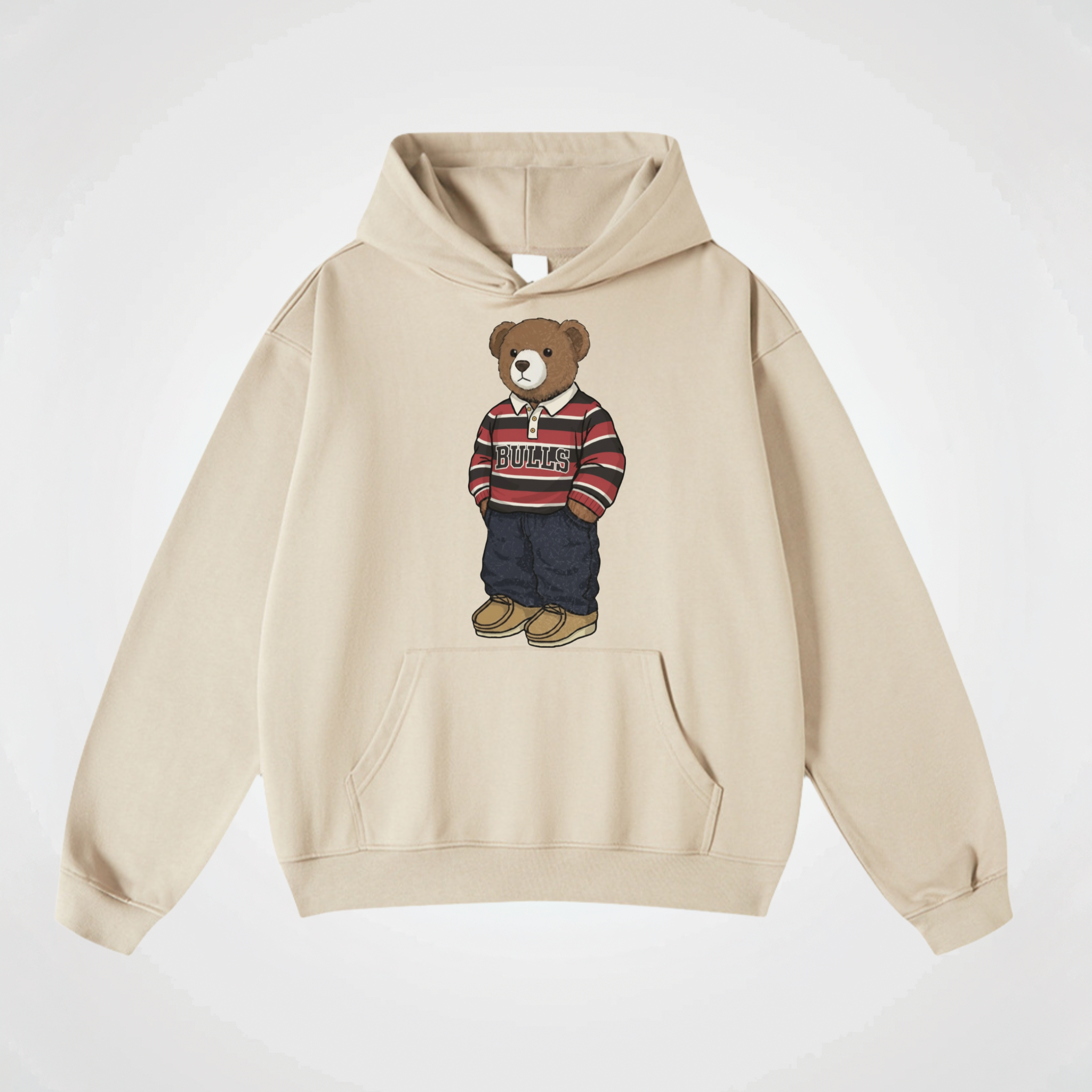 BULLS POLO OVERSIZED HOODIE