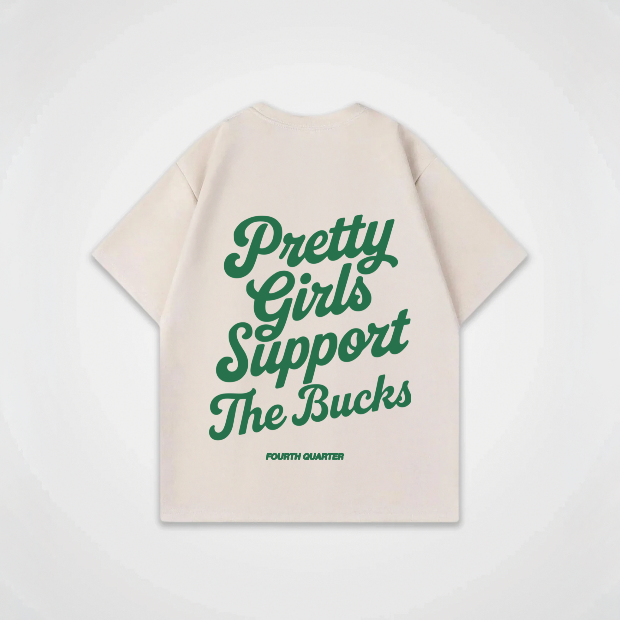PRETTY GRILS SUPPORT THE BUCKS SHIRT