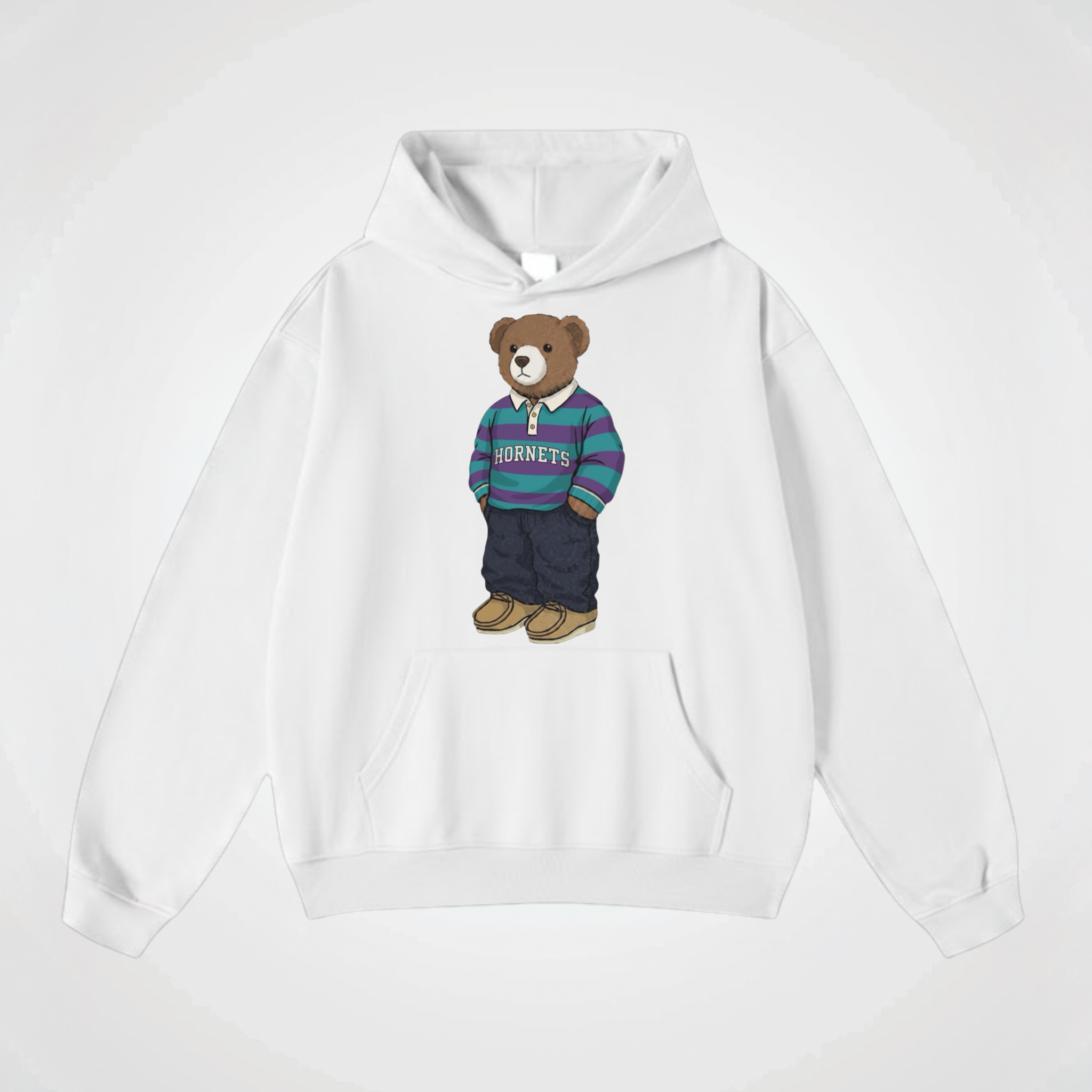 HORNETS POLO OVERSIZED HOODIE