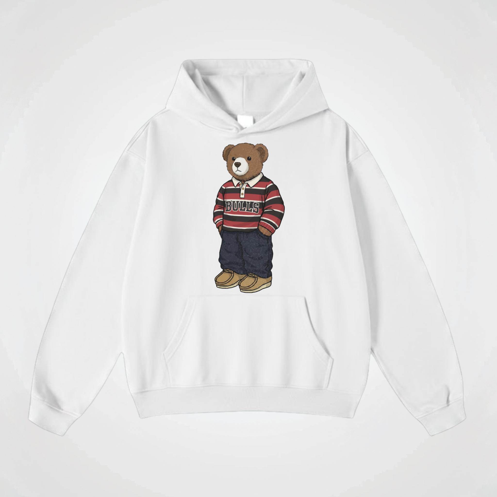 BULLS POLO OVERSIZED HOODIE