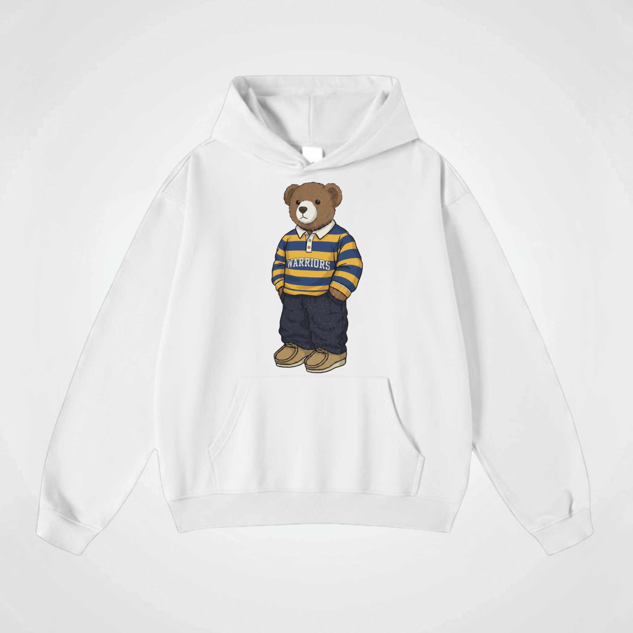 WARRIORS POLO OVERSIZED HOODIE