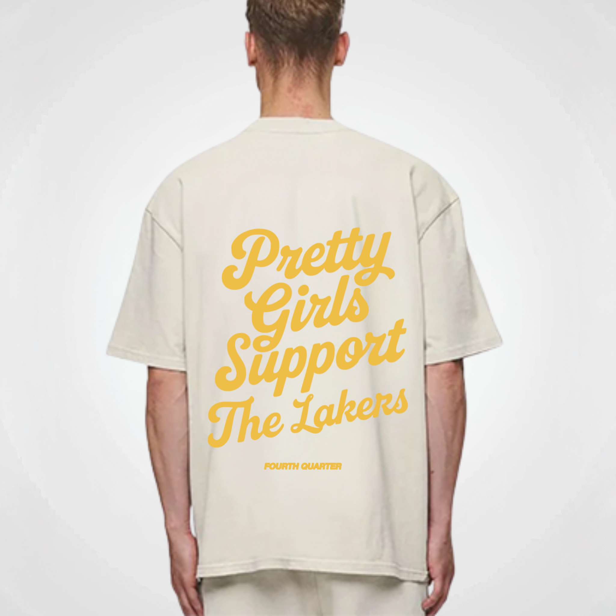 PRETTY GRILS SUPPORT THE LAKERS SHIRT