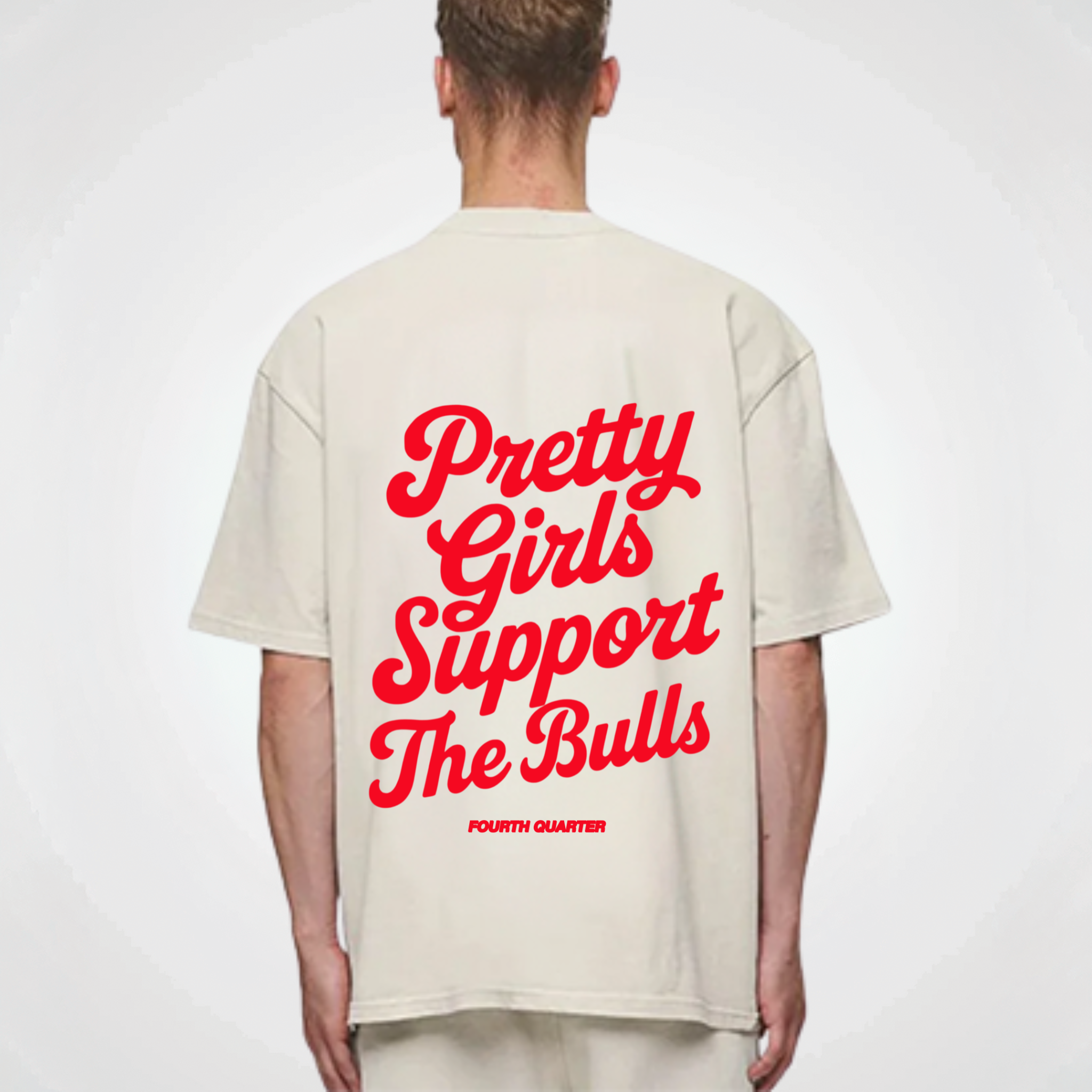 PRETTY GRILS SUPPORT THE BULLS SHIRT