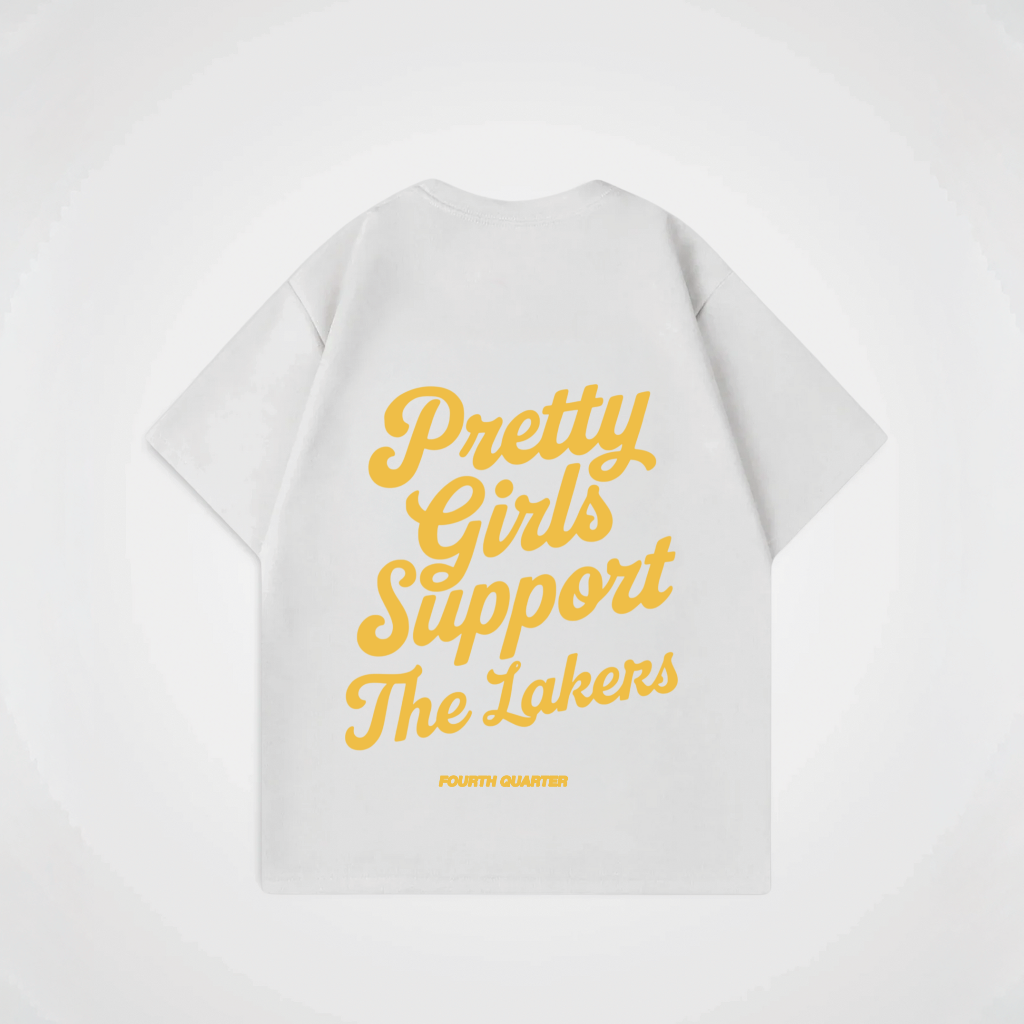 PRETTY GRILS SUPPORT THE LAKERS SHIRT