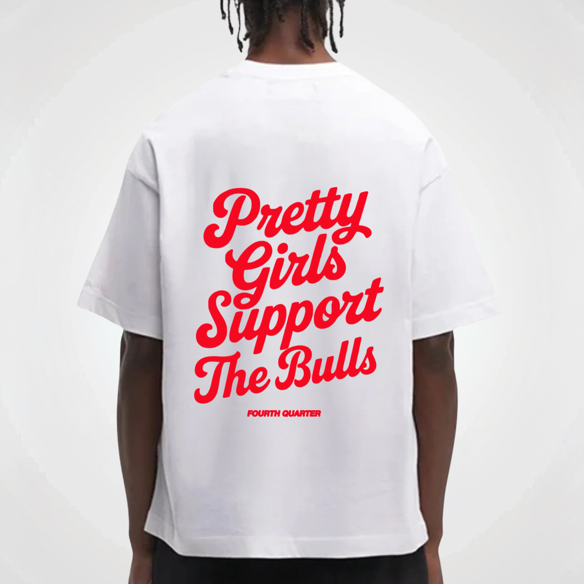 PRETTY GRILS SUPPORT THE BULLS SHIRT