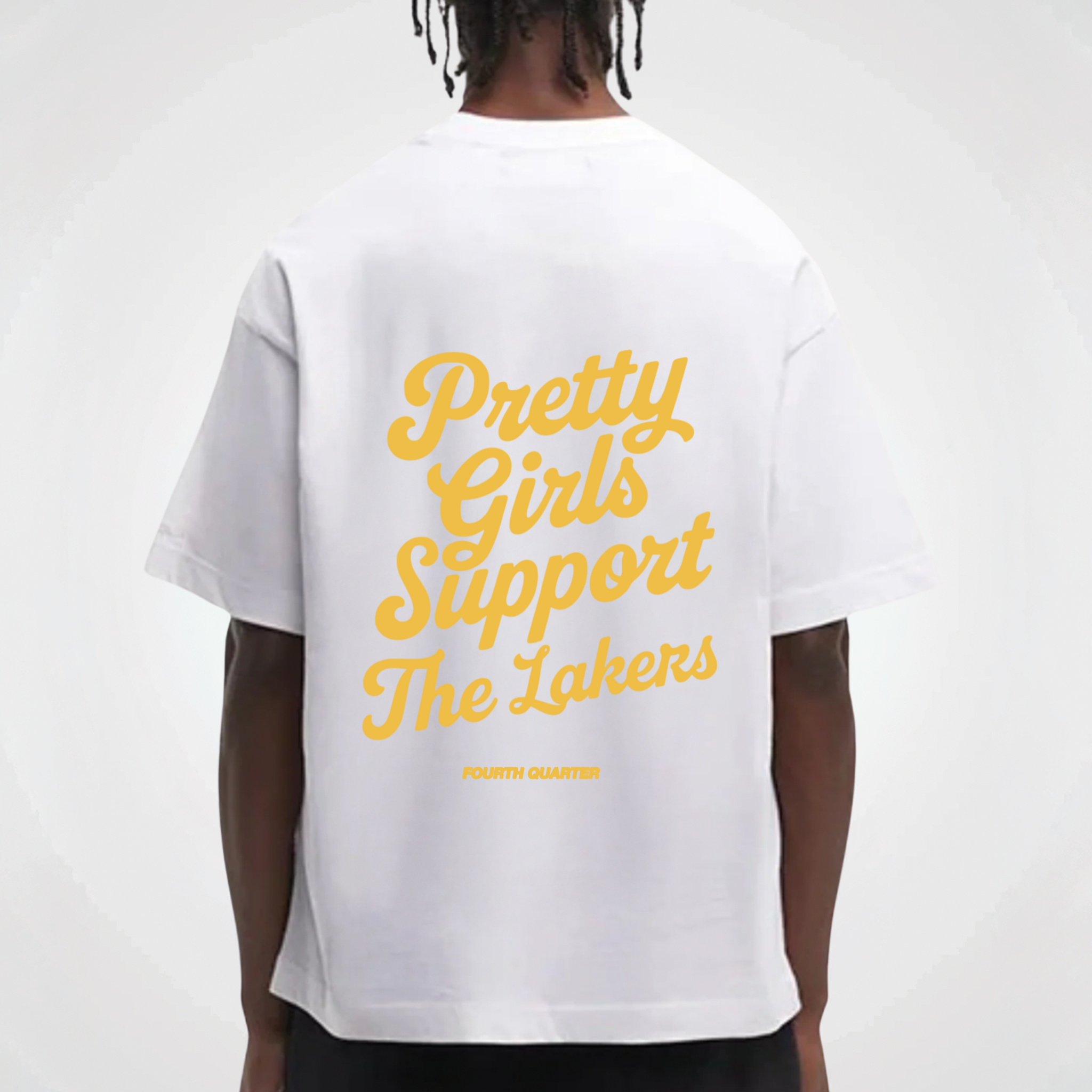 PRETTY GRILS SUPPORT THE LAKERS SHIRT