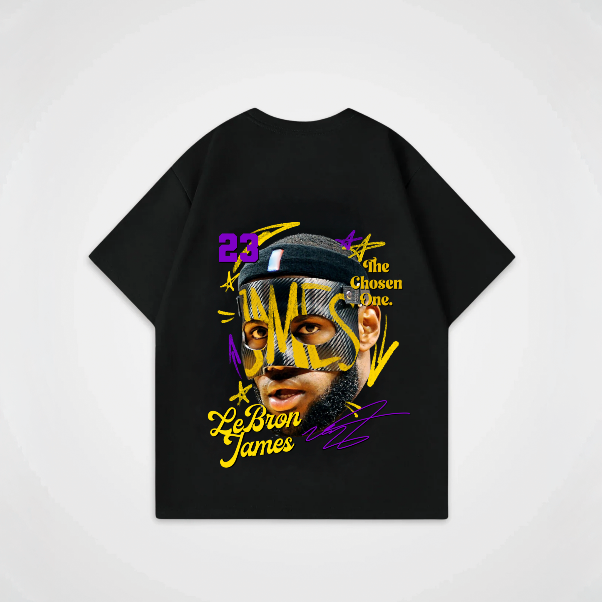 LEBRON JAMES MASKED SHIRT