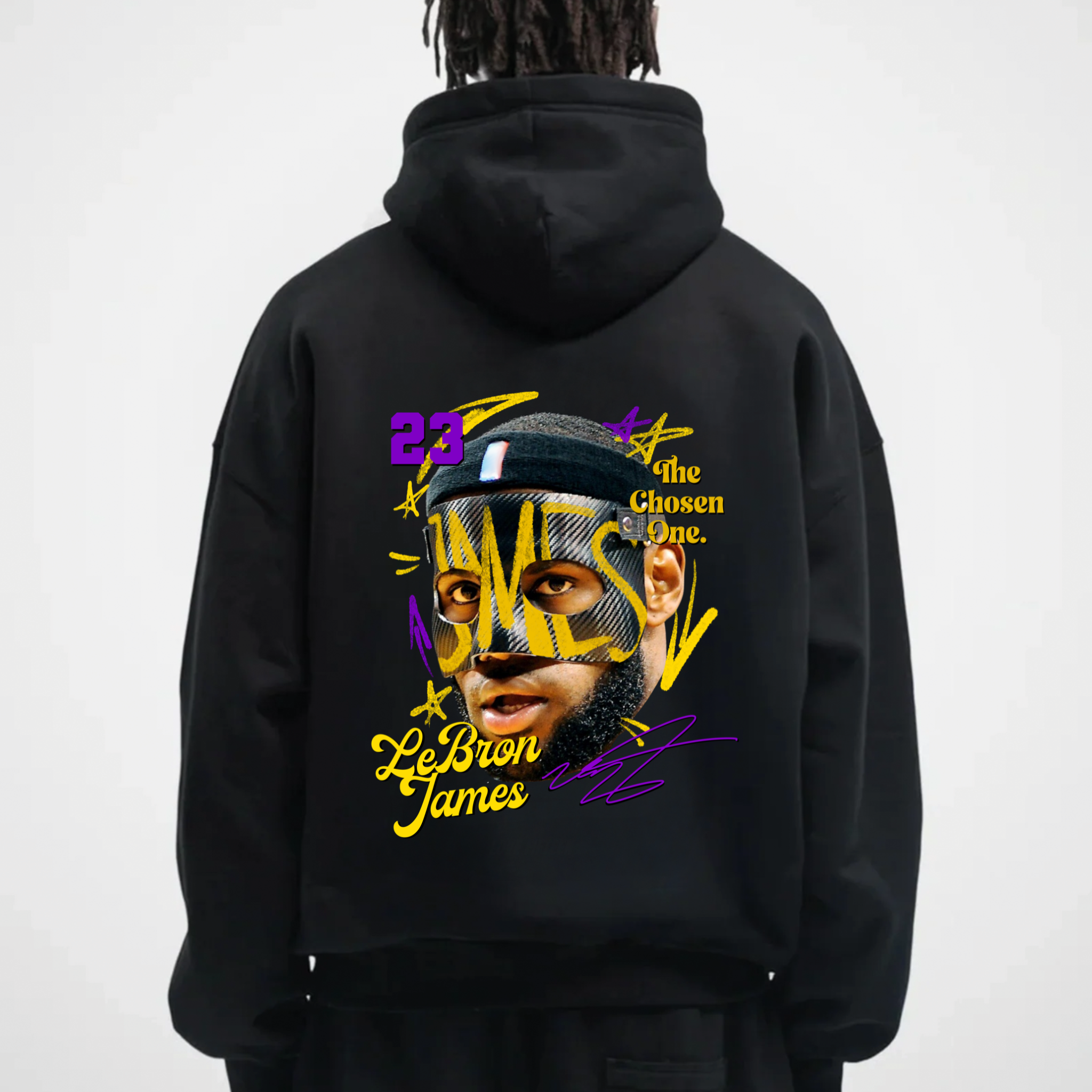 LEBRON JAMES MASKED HOODIE