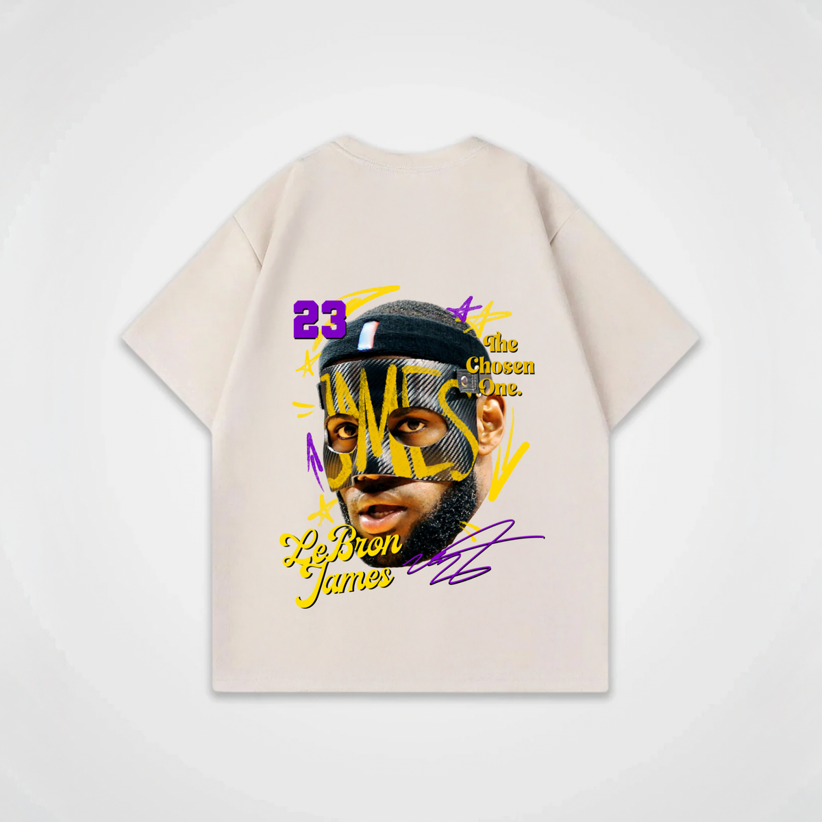 LEBRON JAMES MASKED SHIRT