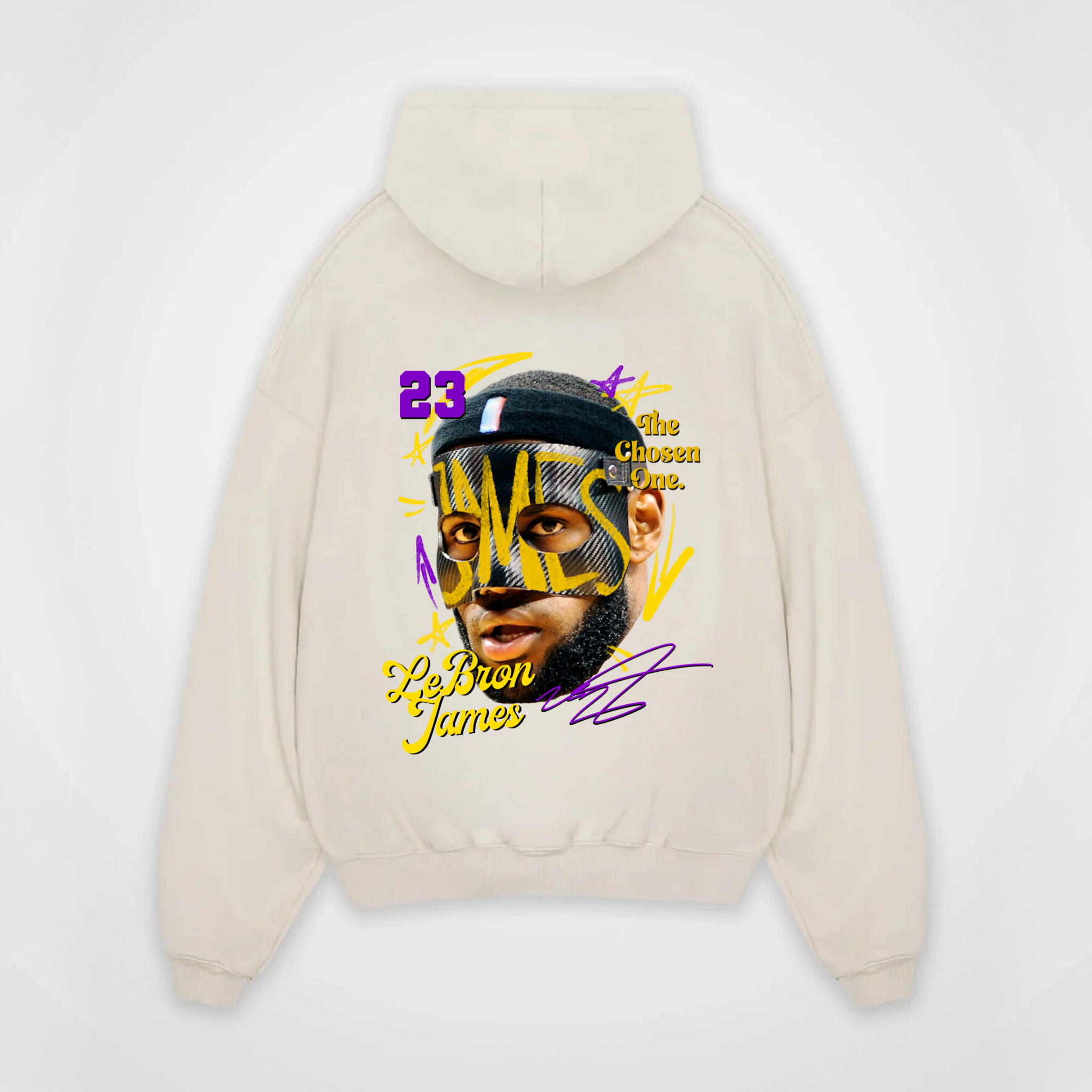 LEBRON JAMES MASKED HOODIE