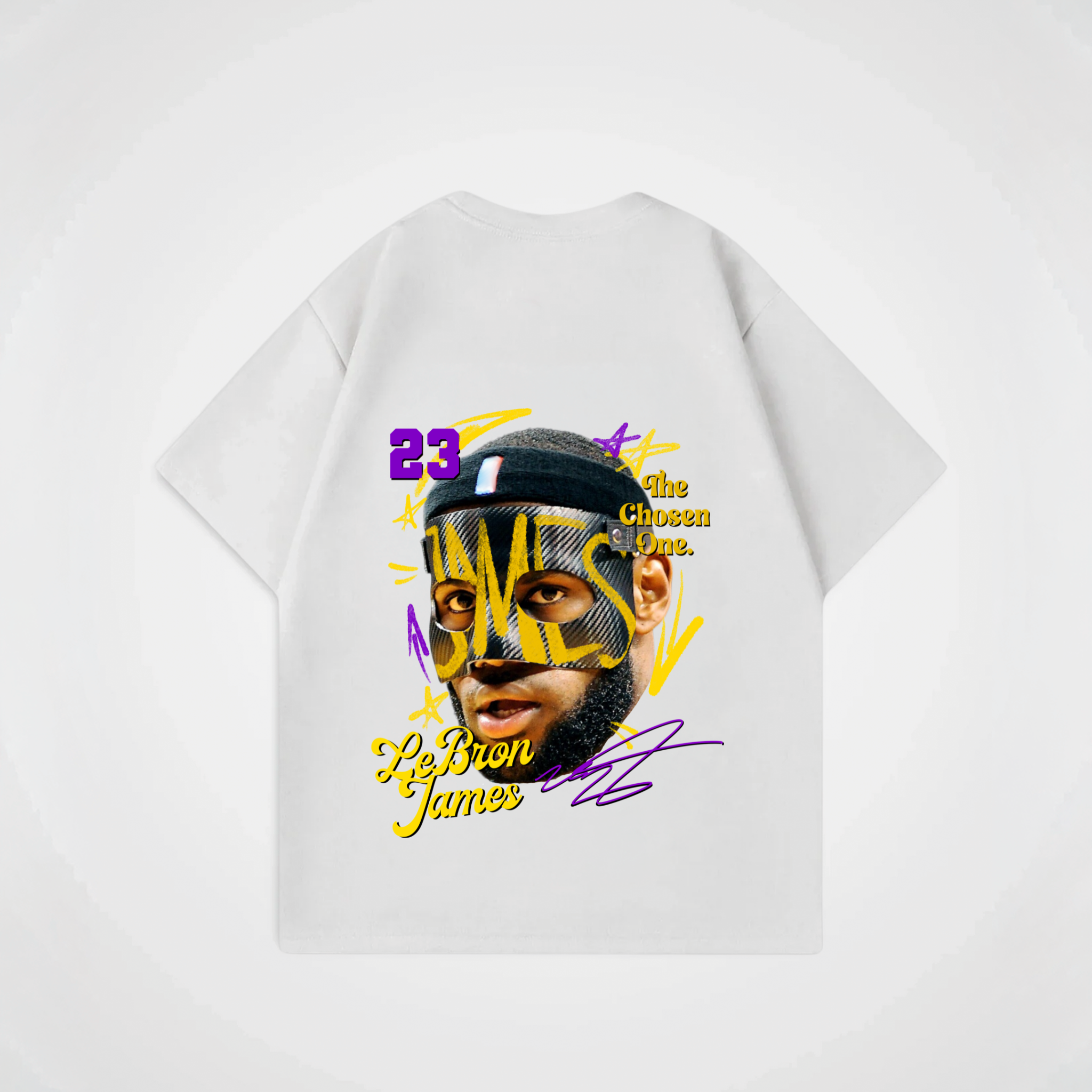 LEBRON JAMES MASKED SHIRT