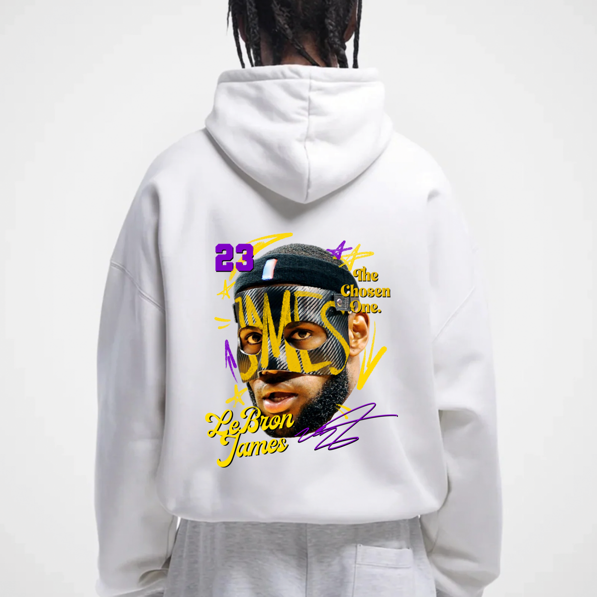 LEBRON JAMES MASKED HOODIE