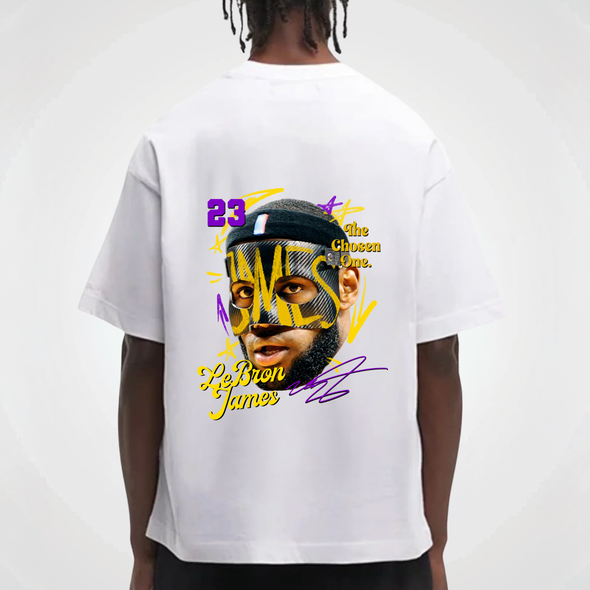 LEBRON JAMES MASKED SHIRT