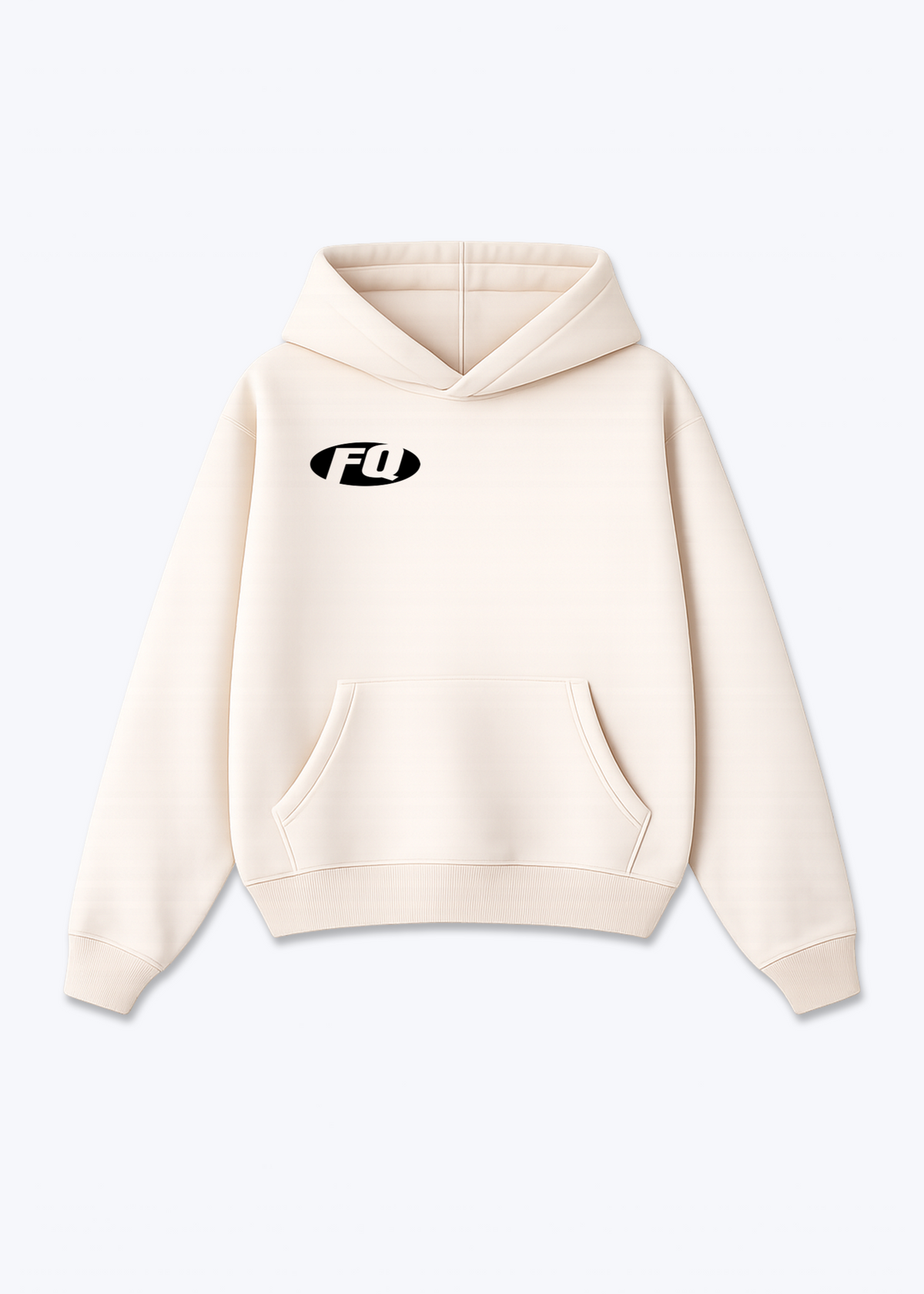 Kobe Hoodie - Beige Front (Designed)