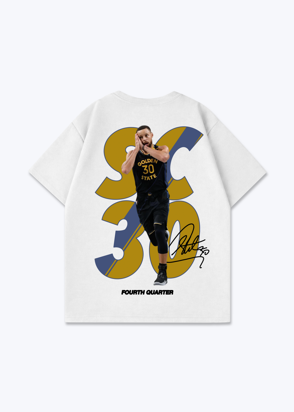 CURRY 30 SHIRT - White Back (Designed)